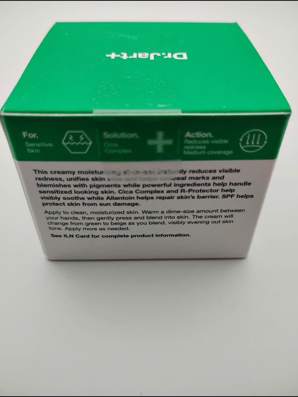 Dr. Jart+ Cicapair Soothing Color Correcting Cream BRAND NEW IN UNSEALED BOX - Picture 2 of 2